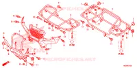SUPPORT pour Honda FOURTRAX 420 RANCHER 4X4 DCT EPS CAMO de 2016