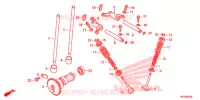 ARBRE A CAMES   SOUPAPE pour Honda FOURTRAX 420 RANCHER 4X4 DCT EPS de 2016