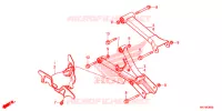 BRAS ARRIERE pour Honda FOURTRAX 420 RANCHER 4X4 DCT IRS CAMO de 2015