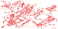 CADRE pour Honda FOURTRAX 420 RANCHER 4X4 AT DCT IRS de 2016