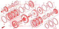 EMBRAYAGE pour Honda FOURTRAX 420 RANCHER 4X4 AT DCT IRS de 2016