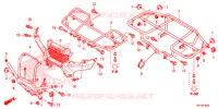 SUPPORT pour Honda FOURTRAX 420 RANCHER 4X4 AT DCT IRS de 2016