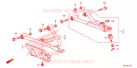TRIANGLES AVANT pour Honda FOURTRAX 420 RANCHER 4X4 AT DCT IRS de 2016
