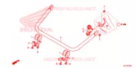 BARRE ANTI ROULIS pour Honda FOURTRAX 420 RANCHER 4X4 AT DCT IRS EPS de 2016