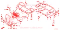 SUPPORT pour Honda FOURTRAX 420 RANCHER 4X4 AT DCT IRS EPS de 2016