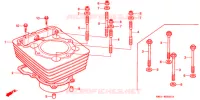 CYLINDRE pour Honda CBX125 CUSTOM de 1991