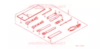 OUTIL pour Honda CBX 125 de 1986