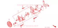 POMPE A HUILE pour Honda CBX 125 de 1986