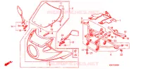 CARENAGE pour Honda CBX 125 de 1991
