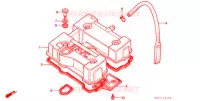 COUVRE CULASSE pour Honda CBX 125 de 1991
