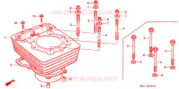 CYLINDRE pour Honda CBX 125 de 1991