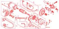 DEMARREUR pour Honda CBX 125 de 1991