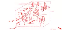 ETRIER DE FREIN AVANT pour Honda CBX 125 de 1991