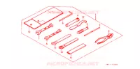 OUTIL pour Honda CBX 125 de 1991