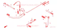 PEDALE   KICK pour Honda BENLY CD 90 S de 1996