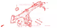 CADRE pour Honda BENLY CD 90 S de 1999