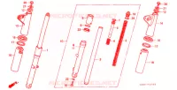 FOURCHE pour Honda BENLY CD 90 S de 1999
