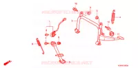BEQUILLE pour Honda SPACY 125 de 2006