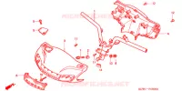 GUIDON   CARENAGE pour Honda SPACY 125 de 2006