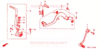 PEDALE   KICK pour Honda CR 80 R de 2000