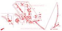 MAITRE CYLINDRE DE FREIN AVANT pour Honda CRF 450 R RED de 2008