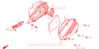 FILTRE A AIR pour Honda PAL 50 M de 1987