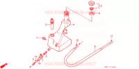 RESERVOIR D'HUILE pour Honda PAL 50 M de 1987