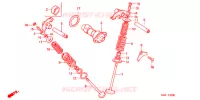 ARBRE A CAMES   SOUPAPE pour Honda TL125 de 1983