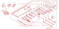 OUTIL pour Honda TL125 FIELD TRIPPER de 1986