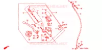 MAITRE CYLINDRE DE FREIN AVANT pour Honda TLM 220 de 1990