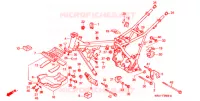 CADRE pour Honda TLM 220 de 1992