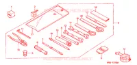 OUTIL pour Honda TLM 220 de 1992