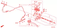 MAITRE CYLINDRE pour Honda CB 1100 EX TYPE 2 LOW HANDELBAR de 2017