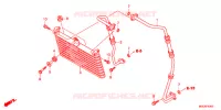 RADIATEUR D'HUILE pour Honda CB 1100 EX TYPE 2 LOW HANDELBAR de 2017
