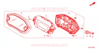 COMPTEUR pour Honda CB 400 X ABS de 2017