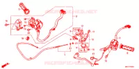 LEVIER DE GUIDON   CABLE   COMMODO pour Honda CBR 1000 RR ABS BLACK de 2017