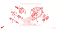 BOITE DE VITESSES pour Honda RUCKUS 50 de 2017