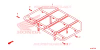 PORTE BAGAGES pour Honda PIONEER 500 M2 CAMO de 2017
