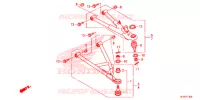 TRIANGLES AVANT pour Honda PIONEER 700 M4 DELUXE de 2017