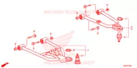 TRIANGLES AVANT pour Honda TRX 250 FOURTRAX RECON Electric Shift de 2017