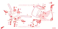 GUIDON pour Honda TRX 250 FOURTRAX RECON Electric Shift de 2017
