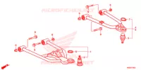 TRIANGLES AVANT pour Honda TRX 250 FOURTRAX RECON Electric Shift de 2017