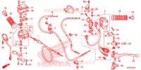COMMODO   LEVIER   CABLE pour Honda FOURTRAX 420 RANCHER 4X4 ES CAMO de 2017