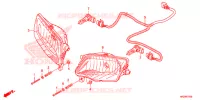 PHARE pour Honda FOURTRAX 420 RANCHER 4X4 ES CAMO de 2017