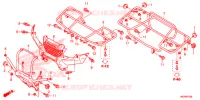 SUPPORT pour Honda FOURTRAX 420 RANCHER 4X4 ES CAMO de 2017