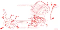 GUIDON pour Honda FOURTRAX 420 RANCHER 4X4 ES de 2017
