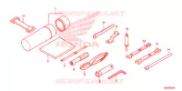 OUTIL pour Honda FOURTRAX 420 RANCHER 2X4 BASE de 2017