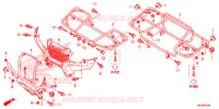 SUPPORT pour Honda FOURTRAX 420 RANCHER 2X4 BASE de 2017