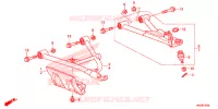 TRIANGLES AVANT pour Honda FOURTRAX 420 RANCHER 2X4 BASE de 2017