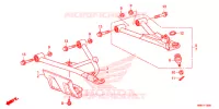 TRIANGLES AVANT pour Honda FOURTRAX 500 RUBICON IRS DCT EPS de 2017
